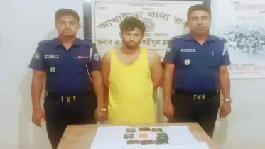 আখাউড়ায় ১৬৫০ পিস ইয়াবাসহ যুবক গ্রেফতার