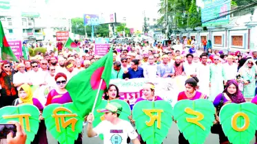 বর্ণাঢ্য আয়োজনে খুলনা দিবস উদ্যাপন