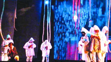 গণহত্যার বিরুদ্ধে প্রতিবাদী নাটক ‘নিমজ্জন’