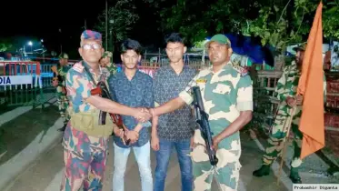 বিএসএফের কাছ থেকে ৮ ঘণ্টা পর ছাড়া পেল মামা-ভাগ্নে