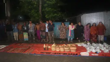ফরিদপুরে যৌথবাহিনীর বিশেষ অভিযান: বিপুল পরিমাণ মাদকদ্রব্যসহ আটক ১৫
