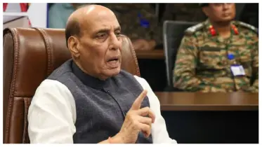 প্রধানমন্ত্রী মোদীর নেতৃত্বে আপনারা যা চান তাই হবে, ভারত-পাকিস্তান উত্তেজনার মাঝে রাজনাথ সিংহের বার্তা