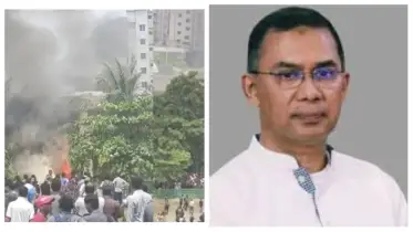 উত্তরায় বিমান দুর্ঘটনায় তারেক রহমানের শোক প্রকাশ