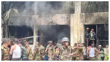 বিমান বিধ্বস্তের সময় ওই শ্রেণীকক্ষে শিক্ষার্থী ছিল ১০০ থেকে ১৫০ জন