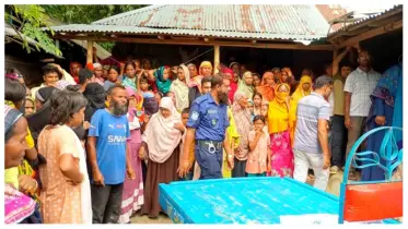 কলেজ ছাত্রীর রহস্যজনক মৃত্যু, ধানক্ষেত থেকে মরদেহ উদ্ধার