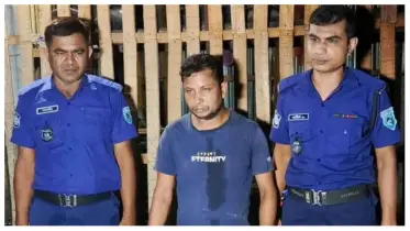 যৌথবাহিনীর অভিযানে গোবিন্দগঞ্জের চিহ্নিত মাদক ব্যবসায়ী বাহাদুর মাদক ও অস্ত্রসহ গ্রেপ্তার