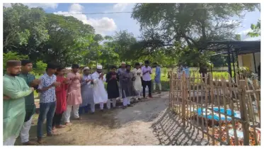 রাজশাহীতে পাইলট তৌকিরের কবর জিয়ারত ও মাইলস্টোনে নিহতদের স্মরণে দোয়া মাহফিল