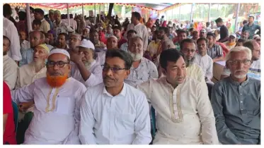 শ্রীপুরে ১৭ বছর পর মুক্তমঞ্চে সমাবেশ করলো পৌর বিএনপি