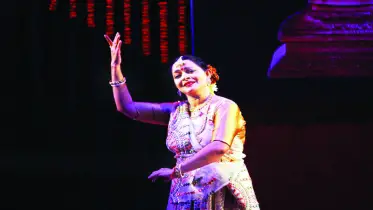 তিলোত্তমার একক কত্থক নৃত্য