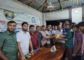 মাদকমুক্ত সমাজ গঠনে খেলাধুলার ডাক, বগুড়ার ধুনটে যুবকদের ভিন্ন আয়োজন
