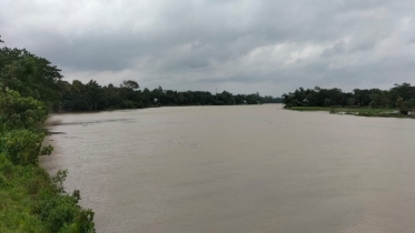 বৃষ্টিতে ফুঁসে উঠেছে দিরাইয়ের নদ-নদীর পানি