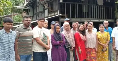 রাখাইনদের খোঁজখবর নিতে কুয়াকাটায় এনসিপি নেতৃবৃন্দ