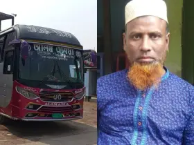 হাসিনার পতনের পর সাবেক ছাত্রলীগ নেতার আলম এশিয়া বাস হয়ে গেল বিএনপি নেতার
