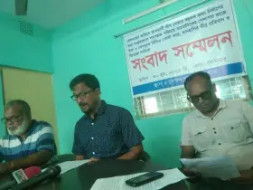 সৈয়দপুরে সরকারি জমিতে আ. লীগ নেতার অবৈধ স্থাপনা নির্মাণ, তথ্য সংগ্রহকালে সাংবাদিকের মানহানি