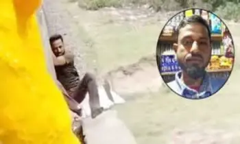 চলন্ত ট্রেন থেকে একজনকে ফেলে দেওয়ার ভাইরাল ভিডিও নিয়ে যা জানা গেল