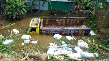 বেপরোয়া ট্রাকের গতি কেড়ে নিল ২ প্রাণ, আহত বহু