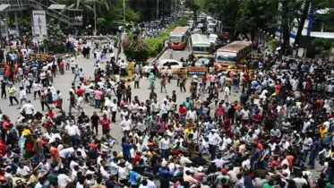আন্দোলন অবরোধে যানজট স্থবির রাজধানী