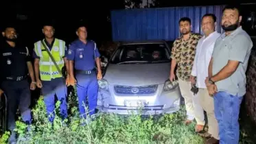 যাত্রীবেশে প্রাইভেটকার ছিনতাই, ৩ দিন পর উদ্ধার