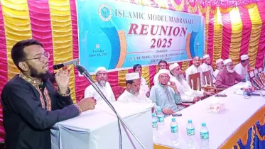 লালমোহনে ইসলামিক মডেল মাদরাসার রজতজয়ন্তী উদযাপন
