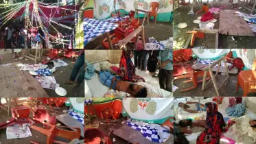 লালমোহনে যৌতুকের জন্য কনেপক্ষের বাড়িতে বরপক্ষের হামলা, আহত ৪