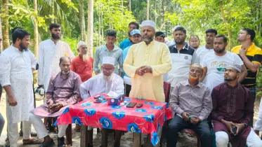 ভোলা ৩ আসনে জামায়াতে ইসলামীর মনোনীত প্রার্থীর গণসংযোগ