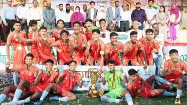 জাতীয় গোল্ডকাপ ফুটবলে চ্যাম্পিয়ন রংপুর ও রাজশাহী বিভাগ