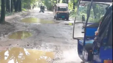 প্রতিপালের সংযোগ সড়ক অবহেলায়, চরম ভোগান্তিতে হাজারো মানুষ