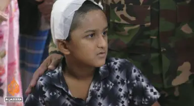 ৫ আগস্টের গুলির আঘাত সহ্য করে বেঁচে আছে ছোট ইমরান