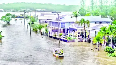 অস্ট্রেলিয়ায় রেকর্ড বৃষ্টিতে বন্যা
