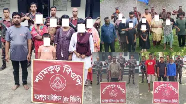 সীমান্ত পাড়ি দিতে গিয়ে ধরা ১৩ বাংলাদেশি, ১৯ জনকে ফিরিয়ে দিল ভারত!