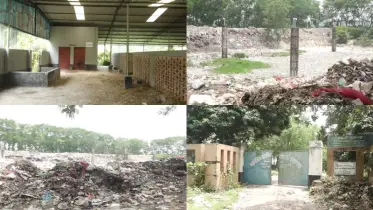 নির্মানের ৪ বছরেও চালু হয়নি মেহেরপুর পৌরসভার পয়বর্জ্য পরিশোধনাগার