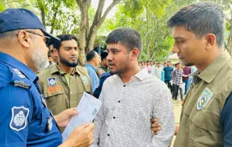 কুড়িগ্রামে পুলিশ নিয়োগ পরীক্ষায় প্রক্সি দিতে এসে আটক যুবক