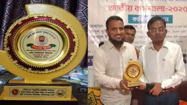 হবিগঞ্জ জেলায় শ্রেষ্ঠ উপ-সহকারি কৃষি অফিসারের পুরুস্কার পেলেন তোফায়েল আহমেদ