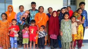নীলফামারী ৫৬ বিজিরি সীমান্ত দিয়ে ২১ জনকে পুশইন
