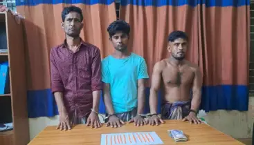 মাধবপুর সেনাবাহিনীর হাতে ইয়াবাসহ আটক ৩