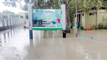 নিম্নচাপের প্রভাবে প্লাবিত সুন্দরবন