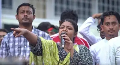 কুষ্টিয়ায় ঘরে ঘরে আবরার ফাহাদ জন্ম নেবে: নুসরাত তাবাসসুম