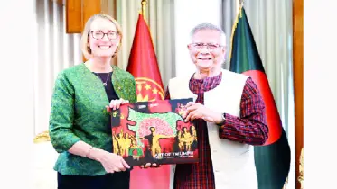 প্রধান উপদেষ্টার সঙ্গে ব্রিটিশ হাইকমিশনারের সাক্ষাৎ