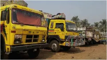 সিলেটে পণ্য পরিবহন ধর্মঘট পালিত হচ্ছে