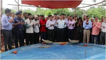 খাগড়াছড়িতে জুলাই শহিদ স্মৃতিস্তম্ভের ভিত্তিপ্রস্তর স্থাপন