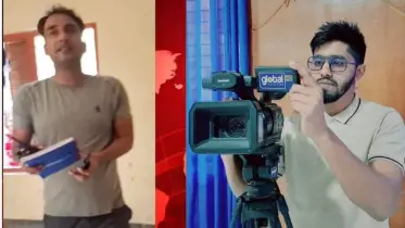 গ্লোবাল টেলিভিশনের চিত্রগ্রাহককে পুলিশের লাঞ্ছনা, পরিচয়পত্র কেড়ে নেওয়ার অভিযোগ