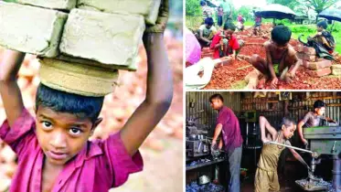 অসহায় শিশুদের চোখে সমাজ