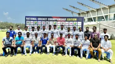 জাতীয় ক্রিকেটে ইতিহাস গড়ল কিশোরগঞ্জ