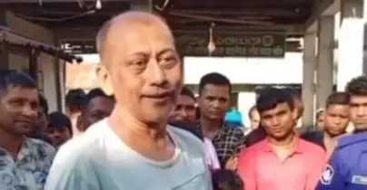 যেতে চাচ্ছেন না সমু চৌধুরী, পুলিশ-সেনাবাহিনী ঘটনাস্থলে