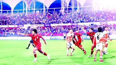 হামজার রঙিন অভিষেকে উজ্জ্বল বাংলাদেশ