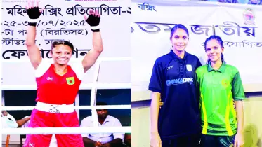স্বর্ণ জিতে স্মরণীয় অভিষেক জিনাতের