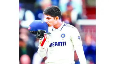ওভাল টেস্টেও গিলের রেকর্ড