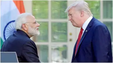 ট্রাম্পের দাবিতে বেকায়দায় মোদি