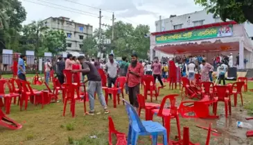 গোপালগঞ্জে এনসিপি’র সমাবেশে নিষিদ্ধ ছাত্রলীগের হামলা!
