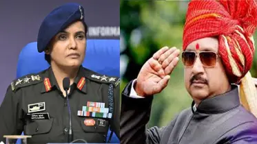 ধর্ম টেনে সেনা কর্মকর্তার প্রতি কটাক্ষ, বিপাকে বিজেপি মন্ত্রী
